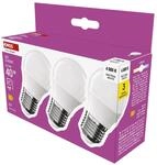 EMOS LED Lampe Mini Globe 3er Pack, 4,2W Ersatz f&uuml;r 40W Gl&uuml;hbirne, kleine Birne mit