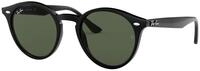 Ray-Ban Unisex Rb 2180 Sonnenbrille, Schwarz (Gestell: Schwarz Glas: Grau/Gr&uuml;n