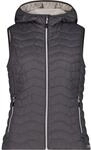 CMP WOMAN VEST FIX HOOD TERRA - 38