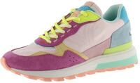 victoria Sneaker Luna Mehrfarbige Nylon & VelourslederEins&auml;tzen & Profilierte Sohle