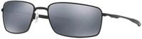 Oakley Sonnenbrille Square Wire, Matte Black W/ Blk Ird Polar, One size, OO4075-05
