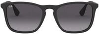 Ray-Ban Unisex Rb4187 Sonnenbrille, Schwarz (Gestell: Schwarz Glas: Grau Verlauf