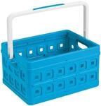 Sunware Square Klappbox 24L &ndash; 43,5&times;31&times;21,3cm &ndash; Faltbare stabile...