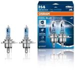 Osram COOL BLUE&reg; INTENSE H4, +100% more brightness, up to 5,000K, halogen headlight
