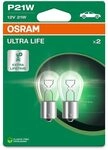 Osram ULTRA LIFE, P21W, Double Blister, (2 lamps)