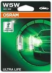 Osram ULTRA LIFE, W5W, Double Blister (2 lamps)