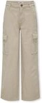 ONLY M&auml;dchen Kogyarrow-vox STR Pant PNT Noos Cargohose, Pumice Stone, 158 EU