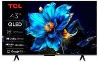 TCL QLED 43 Zoll 43P7K UltraHD 4K Dolby Atmos Google TV
