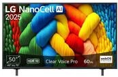 LG 50NANO80A6B TV 50 Zoll (127 cm) 4K NanoCell AI TV (&alpha;7 Gen8 4K AI Prozessor, webOS