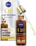 NIVEA Q10 Anti-Falten Expert Dual Action Gesichtsserum (30 ml),
