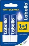 Labello Original Vorteilspack 1+1 Gratis (2 x 5,5 ml), Lippenpflegestift mit Shea