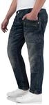 Timezone Herren Jeans Clay 3983 Urban Indigo Wash Cargo Worker