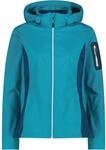 CMP Damen Light Softshell Jacke, tiffany, S