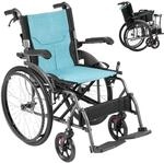 VEVOR-Rollstuhl, robustes, ultraleichtes Modell aus Aluminium, leicht zu tragen mit