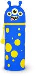 LEGAMI - Kawaii 2-in-1 Schulm&auml;ppchen aus weichem Silikon, Monster-Thema,