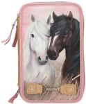Depesche 13187 Miss Melody Dusty Rose - Gef&uuml;llte 3-Fach Federtasche in...
