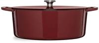 Fissler Moments Collection Burgunderroter Gusseisen-Br&auml;ter, Oval, 33 cm,...