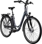 Z&Uuml;NDAPP E Bike Damen Fahrrad 28 Zoll | Ebike City Erwachsene 155-190 cm | Retro