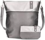 Zwei Damen Umh&auml;ngetasche Jana J12 Crossbody Bag 9 L Handtasche Bicolor...