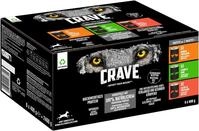 CRAVE Adult Hundefutter nass ohne Getreide - 6x400g Dosen - Premium Nassfutter f&uuml;r