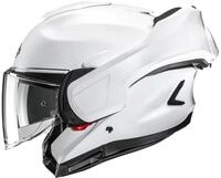 HJC, Modularer Motorradhelm F100 UNI Pearl White, XS