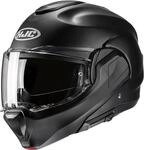 HJC, Modularer Motorradhelm F100 UNI Semi Flat Black, M