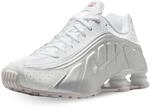 Nike HQ1988-101 Shox R4 Damen White/METALLIC Silver-White EU 41