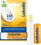 Labello Sun Protect LSF 50, wasserfeste Lippenpflege mit hohem Sonnenschutz,