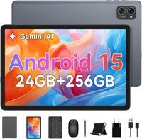 TABWEE T20 Tablet mit Tastatur - 24GB RAM+256GB ROM (2TB TF), Octa-Core, Tablet 10