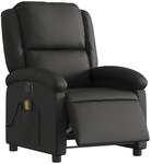 vidaXL Massagesessel, Sessel Elektrisch, Relaxsessel mit Liegefunktion