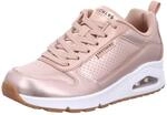 Skechers Damen UNO-Metallixs Sneaker, Rose Gold, 36.5 EU