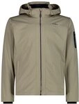 CMP MAN JACKET ZIP HOOD SAGE - 56