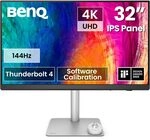 BenQ PD3226G 32" 4K UHD 3840x2160 144Hz Monitor für Designer, IPS, 95% P3, 100% BenQ PD3226G 32" 4K UHD 3840x2160 144Hz Monitor für Designer, IPS, 95% P3, 100%