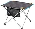 Uquip Campingtisch Liberty M Grey I 43 x 41 x 55 cm I kompakter Falttisch mit 30 kg