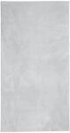 vidaXL Teppich HUARTE Kurzflor Weich und Waschbar Grau 60x110 cm