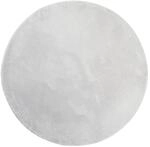 vidaXL Teppich, Wohnzimmerteppich Kurzflor Weich Waschbar, Moderner Teppich Rund f&uuml;r
