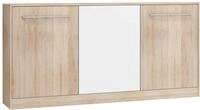 BIM Furniture Wandbett Horizontal Schrankbett Roger 90x200 cm Wandklappbett,