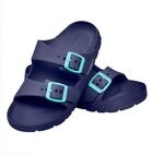 Aqua Speed Laredo EVA-Slipper Kinder Navy 10 Gr. 32 | Stylische Badeschlappen mit