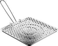 Ibili Toaster f&uuml;r Gasherd, verzinntes Eisen, 20 x 20 cm, Silber/Schwarz