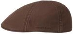 Stetson Texas Cotton Flatcap UV Schutz 40+ Unifarbene Schirmm&uuml;tze Fr&uuml;hjahr Sommer