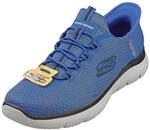 Summits - High Range Herren Sneaker, Sport in Blau von Skechers Hand Free, in Blau,