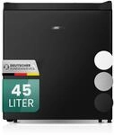 HEINRICHS Getr&auml;nkek&uuml;hlschrank 45L klein kompakt leise: 39db mit K&uuml;hlfach Mini-Bar;