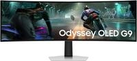 Samsung G91SD Monitor PC 124,5 cm [49] 5120 x 1440 Pixel Dual QHD OLED Argento