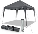 VOUNOT&reg; Pavillon Faltbar 3x3m, mit 4 Sands&auml;cke, Pop Up Faltpavillon, UV-Schutz 50+,