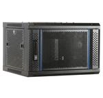 DSIT 6HE Netzwerkschrank 19 Zoll Wandmontage - perforierter Frontt&uuml;r | (BxTxH)