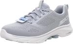 Skechers GO Walk 7 Hailey, Damen Sneaker, Gray,