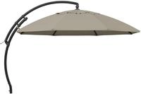 Sun Garden Easy Sun TM Ampelschirm 375 cm | rund | Aluminium Anthrazit | 100% Olefin