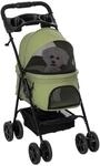 PawHut Hundewagen Hundebuggy klappbar f&uuml;r Hunde & Katzen bis 4 kg Katzenbuggy...
