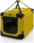 Maelson Soft Kennel Safran Gelb, 62 cm - Faltbare Hunde-Transportbox