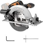 WORX NITRO WX520.9 Akku-Kreiss&auml;ge &ndash; 190mm Schneideblatt &ndash; leistungsstarke